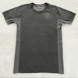 Marled Gray Gymshark Stretch Tee